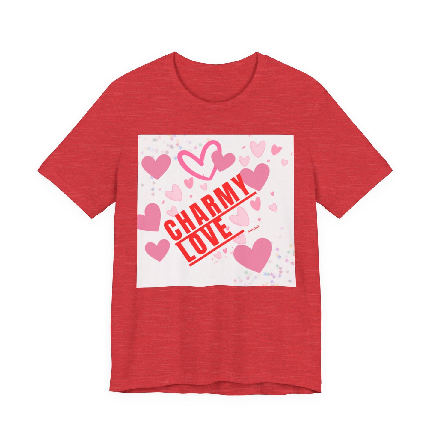 Charmy Love unisex Jersey Short Sleeve Tee