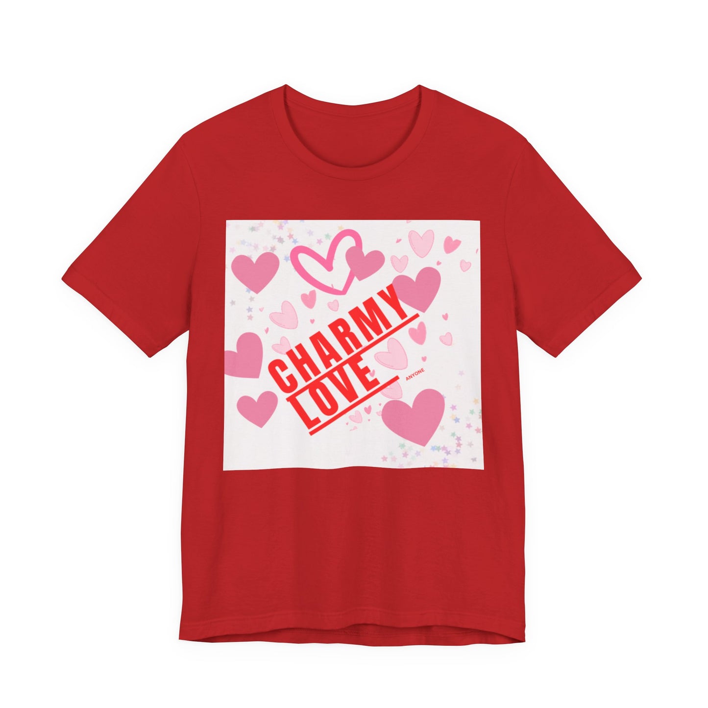 Charmy Love unisex Jersey Short Sleeve Tee