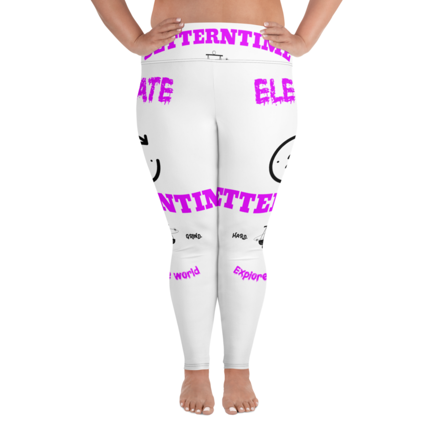 Elevate 24 Plus Size Leggings - Premium Comfort & Style