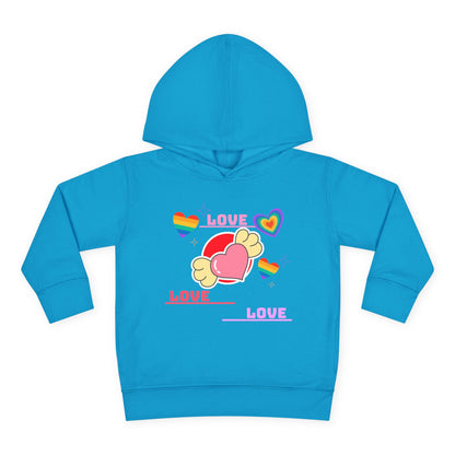 Love, love Toddler Pullover Fleece Hoodie