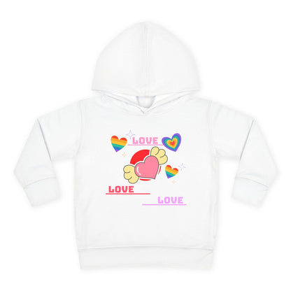 Love, love Toddler Pullover Fleece Hoodie