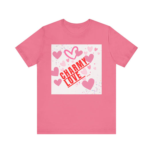 Charmy Love unisex Jersey Short Sleeve Tee