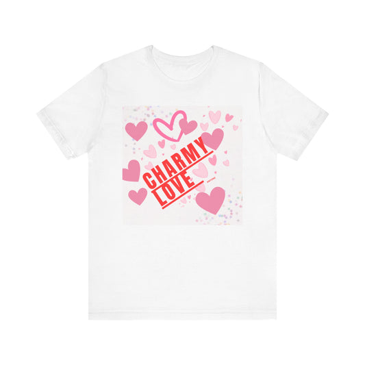 Charmy Love unisex Jersey Short Sleeve Tee
