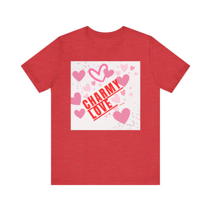 Charmy Love unisex Jersey Short Sleeve Tee