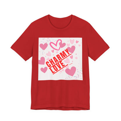 Charmy Love unisex Jersey Short Sleeve Tee