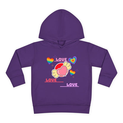 Love, love Toddler Pullover Fleece Hoodie