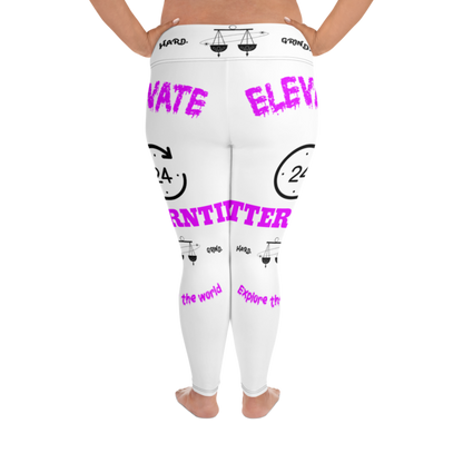 Elevate 24 Plus Size Leggings - Premium Comfort & Style